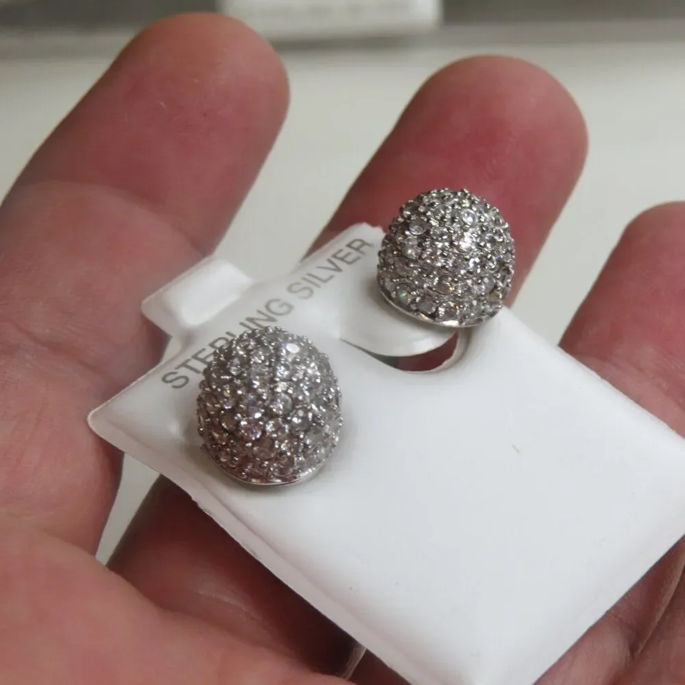 Sterling Silver Earring Hand Crafted